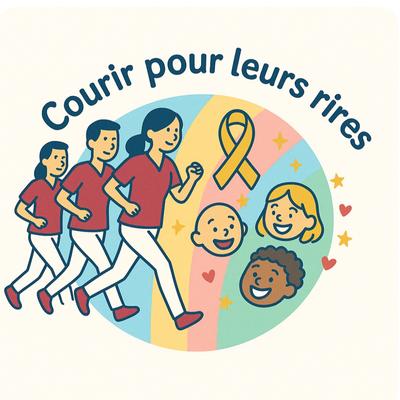 Courir pour leurs rires