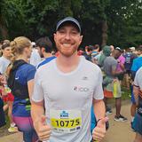 Pierre runs for IDDI against cancer