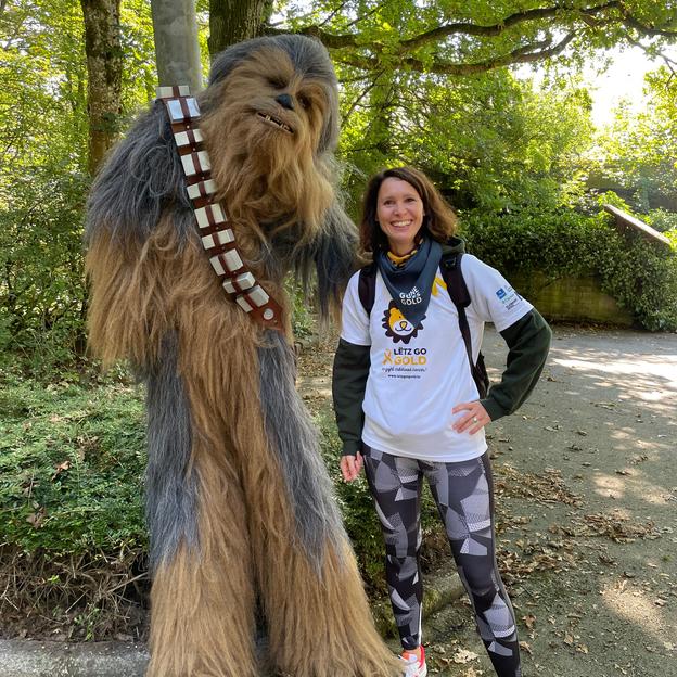 Marie fir Aline goes Gold