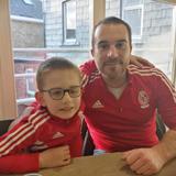 Christophe, parrain du champion