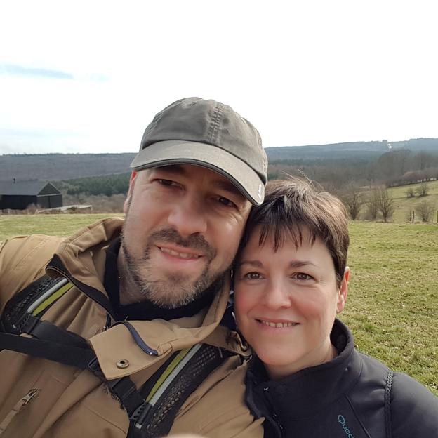 Sonja en Bart : ready to kick cancer in the Butt !