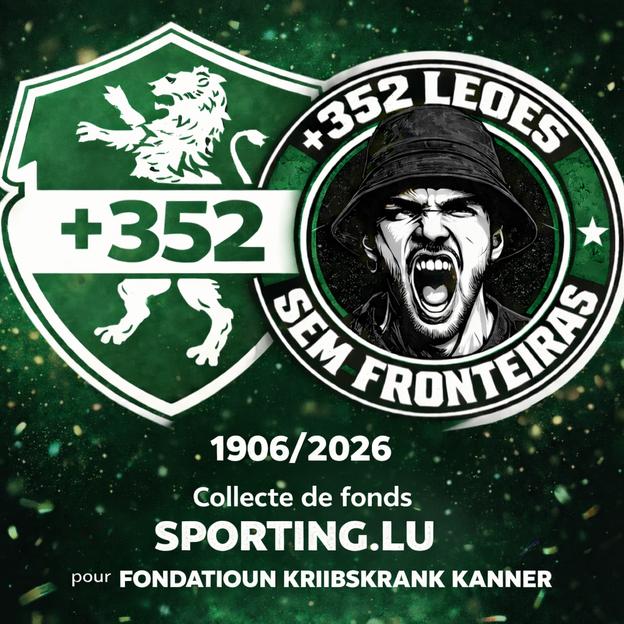 Collecte de fonds SPORTING.LU pour FONDATIOUN KRIIBSKRANK KANNER