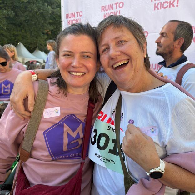 Sandra voor MegaGeorges