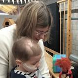 Juf Ellen voor Mega Georges