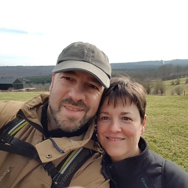 Sonja en Bart : ready to kick cancer in the Butt !