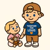 Pippa runs for Louis 💙