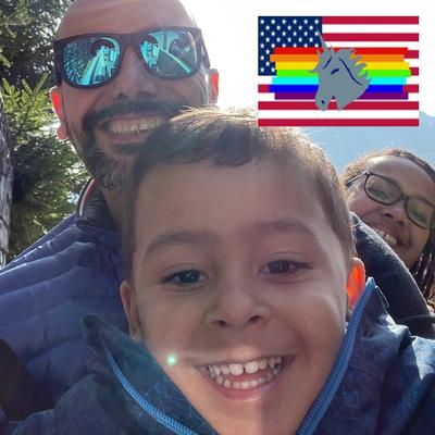 Famiglia Serra con Gaia per loro