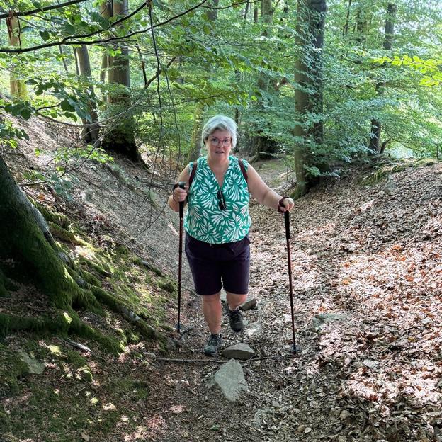 Sabine en marche 👣🦀