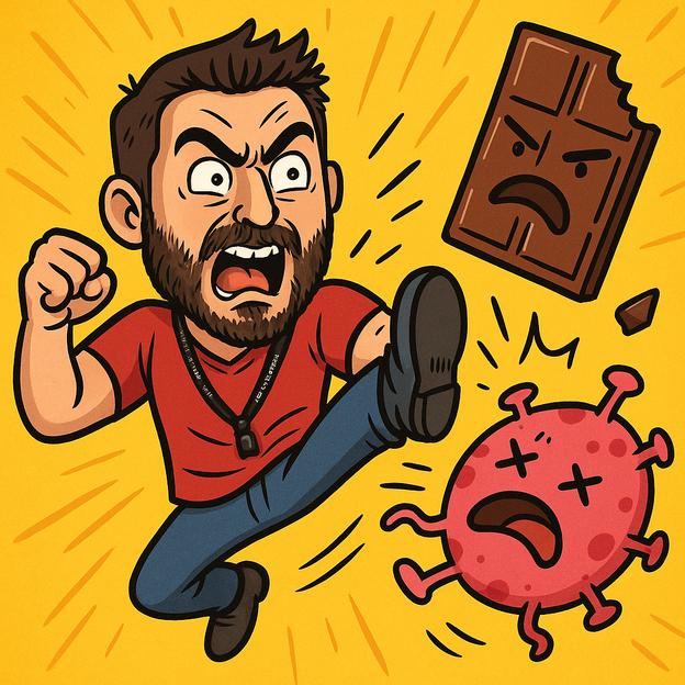 Pour éliminer le Cancer (et le chococalories..) !!