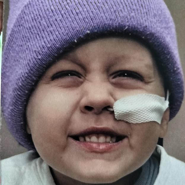 Juf Ann voor Mega Georges