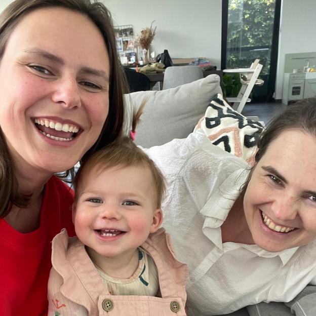 Evi voor Team Warre!