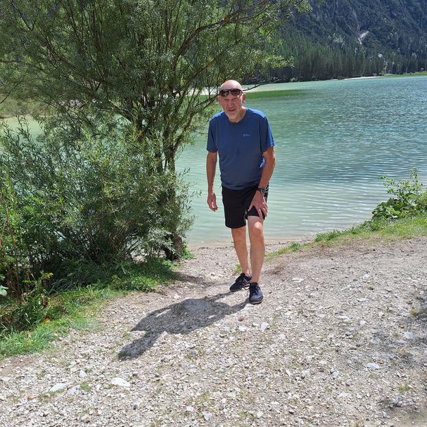 Nonno marche pour Luca.