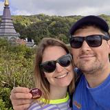 Astrid voor Team Warre