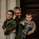 Dieter-fiere papa van Mattia