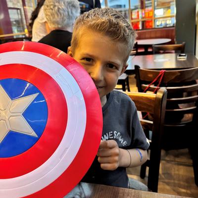 Kickin’ it for Quinn 💚