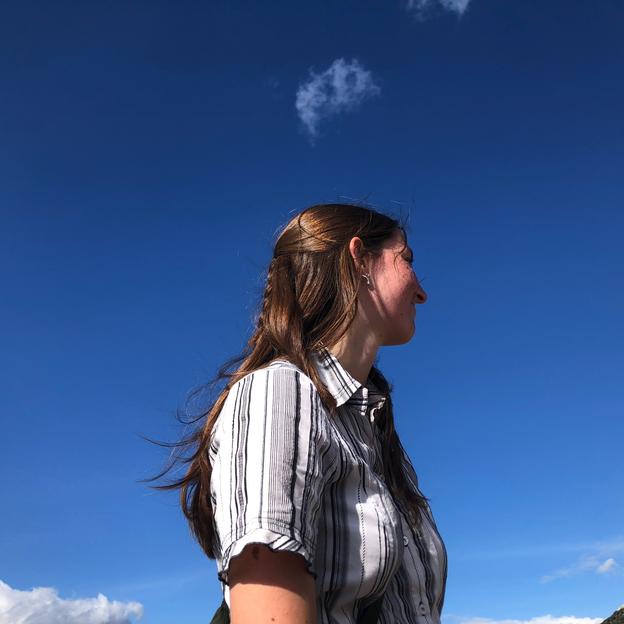 Nina voor Team Warre