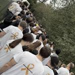 Annick’s team: family & friends 💛🦁🎗️