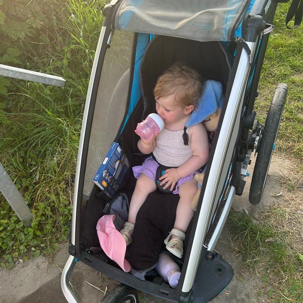 Jacqueline runs for all the little friends