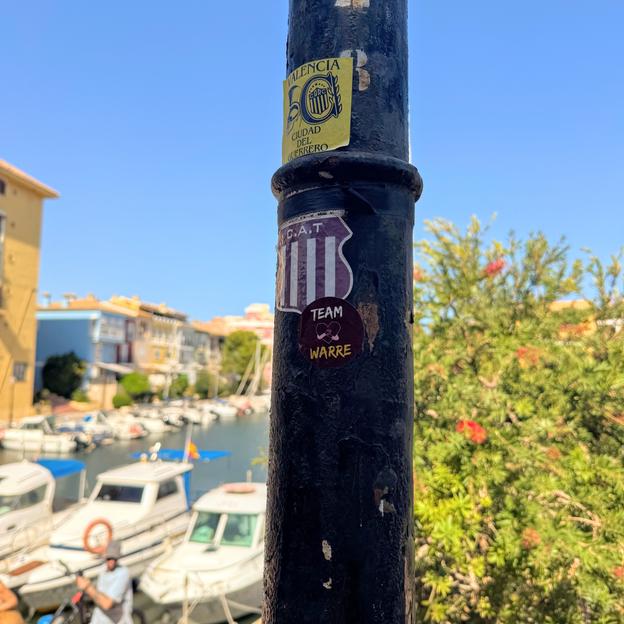 Saartje voor team Warre