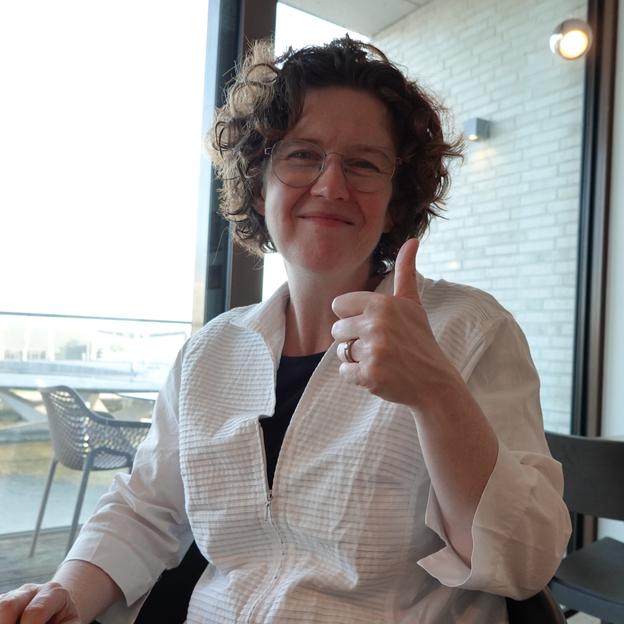 Astrid L. voor team Warre