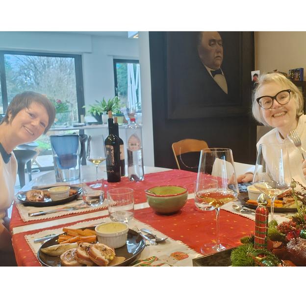 Sara loopt voor Prisca