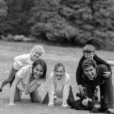 Nicolas and the kids