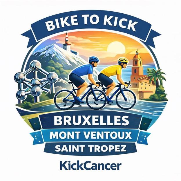 Bruxelles-Ventoux-St Tropez à vélo