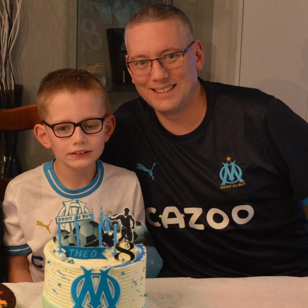 Cédric, Papa de Théo le warrior