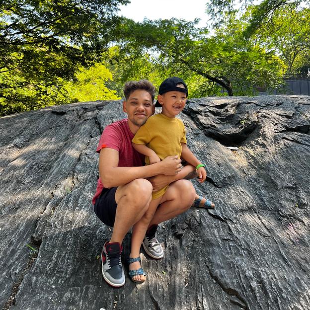 Mathias, voor Mega Georges