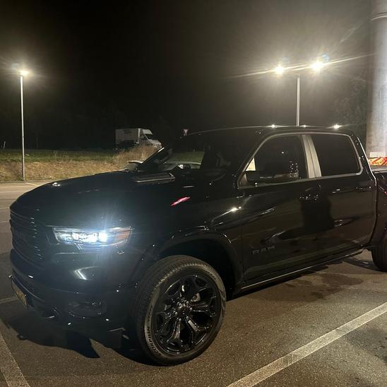 Smile for Kids in a V8 Ram