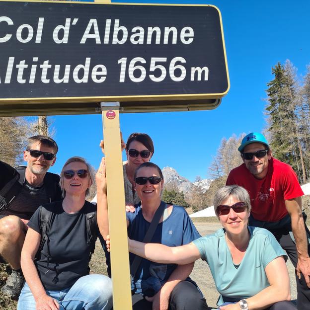 Sara voor Team Warre