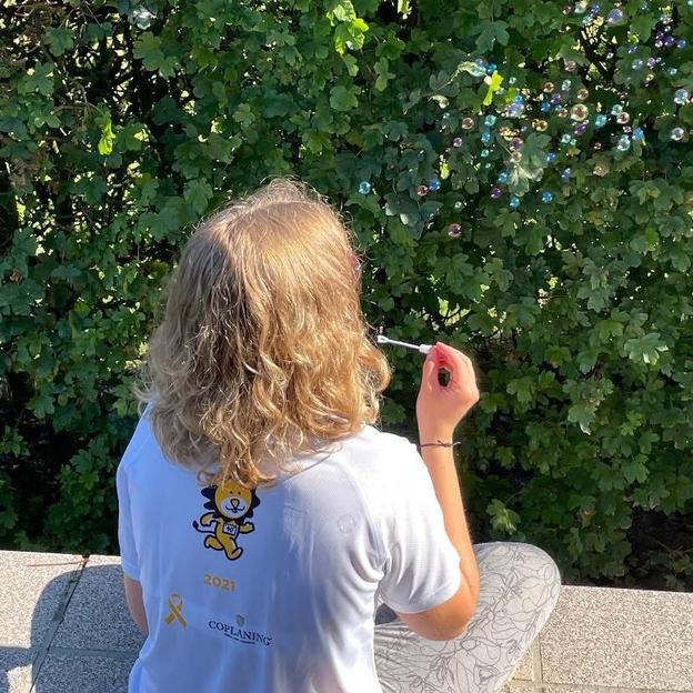 Lisa goes Gold 🎗️🤍