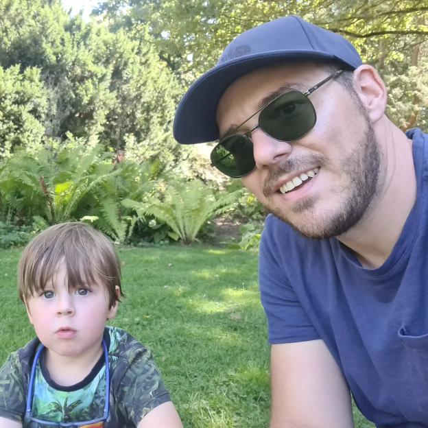 Maarten voor Team Quintin