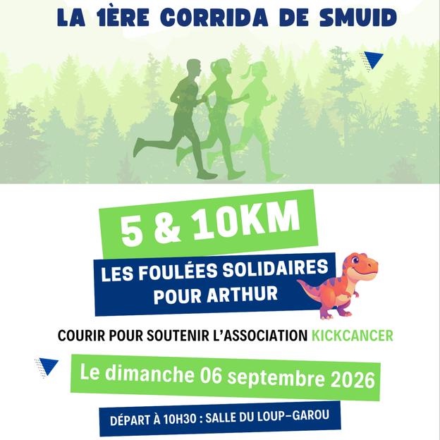 Les foulées solidaires pour Arthur & KickCancer