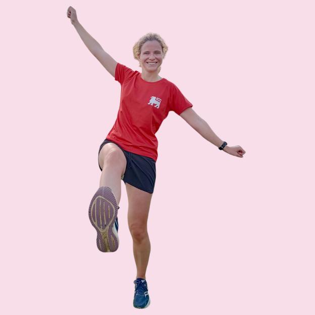 Ysaline runs #Like a Lion 🦁 to kick cancer