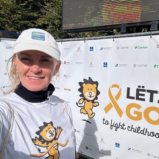 Lilian gives Hope for little Heroes