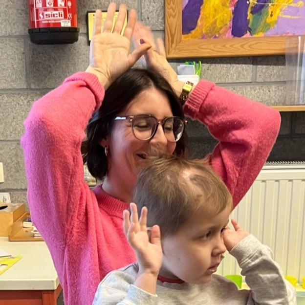 Juf Lauren voor MegaGeorges