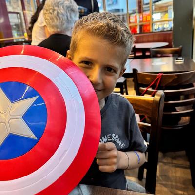 Kickin’ it for Quinn 💚